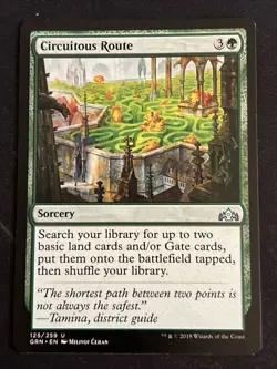 1x Circuitous Route (125) Guilds of Ravnica LP MTG Magic the Gathering x1 MKE - Image 1