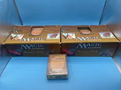 Magic The Gathering Revised Booster Box X2 For Display! One Open Starter Deck - Image 1