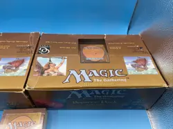 Magic The Gathering Revised Booster Box X2 For Display! One Open Starter Deck - Image 2