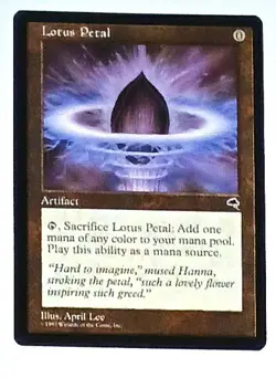 Magic the Gathering * MTG * 1 x Lotus Petal * Tempest * LP - Image 1