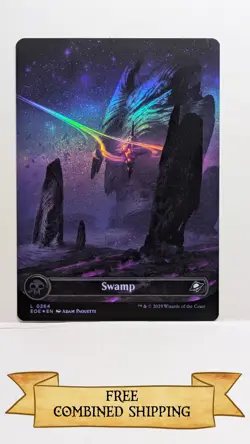 Swamp (0264) (Borderless) Edge of Eternities Foil - Image 1