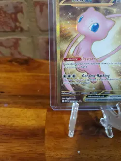 Pokemon TCG Mew ex 205/165 Sv: Scarlet & Violet 151 Holo NON METAL MINT/NM - Image 4
