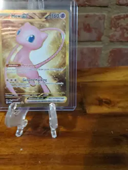 Pokemon TCG Mew ex 205/165 Sv: Scarlet & Violet 151 Holo NON METAL MINT/NM - Image 5