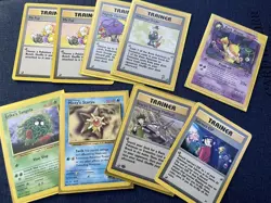 Vintage Pokemon Bundle! 1st Edition, Crimped, Gym Sets, Base 2, Fossil! - Image 1