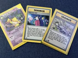 Vintage Pokemon Bundle! 1st Edition, Crimped, Gym Sets, Base 2, Fossil! - Image 3
