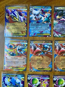 (Lot 12) Pokemon Mega Evolution Mega EXs Double Rare English Latias Lucario NM/M - Image 2