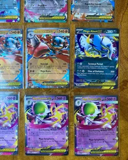 (Lot 12) Pokemon Mega Evolution Mega EXs Double Rare English Latias Lucario NM/M - Image 4
