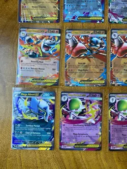 (Lot 12) Pokemon Mega Evolution Mega EXs Double Rare English Latias Lucario NM/M - Image 5
