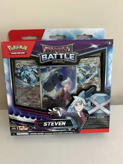 Pokemon Rival Battle Deck Steven's Beldum Illustration Metagross Ex New In Hand! - Image 1