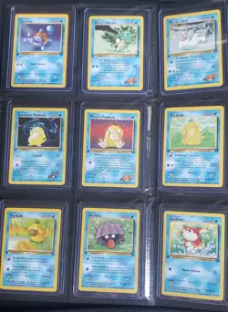 Pokemon 1st Edition Collection In Toploader Binder NM WOTC Vintage Lot Gradeable - Image 2