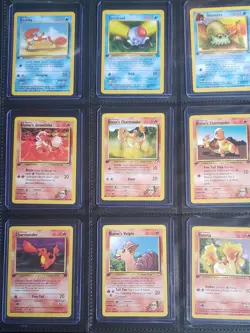 Pokemon 1st Edition Collection In Toploader Binder NM WOTC Vintage Lot Gradeable - Image 3