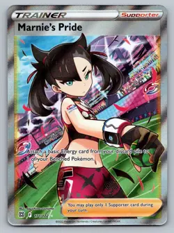 Marnie's Pride Pokemon Brilliant Stars 171/172 Full Art Ultra Rare NM - Image 1
