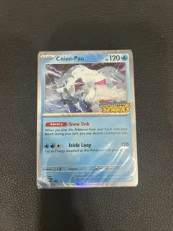 Pokemon Scarlet Violet Surging Sparks Chien-Pao Promo SVP En 152 Deck Sealed - Image 1