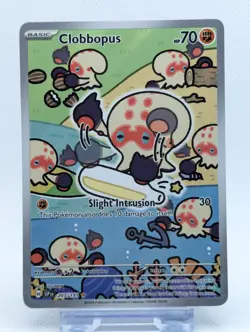207/191 Clobbopus - Pokemon TCG Surging Sparks - Illustration Rare IR NM - Image 1