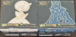 Pokemon TCG Mega Evolution Pokemon Center ETB - Lucario & Gardevoir - Sealed - Image 1