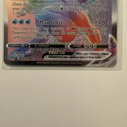 Pokemon Tcg: Kyurem VMAX Rainbow Secret Rare 197/196 - Lost Origin Full Art Holo - Image 2