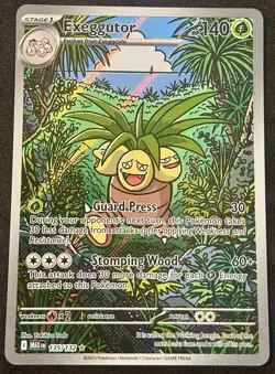 Exeggutor 135/132 - Illustration Rare - Pokemon Mega Evolution NM/M - Image 1