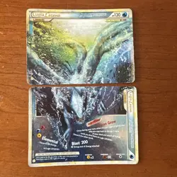 Pokemon TCG Lugia LEGEND Heartgold & Soulsilver 113+114/123 Holo Holo Rare - Image 1