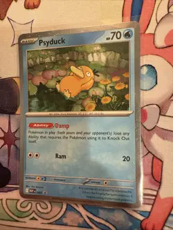 Pokemon TCG Psyduck 007 Black Star Promo Mega Evolution MINT/Near Mint - Image 3