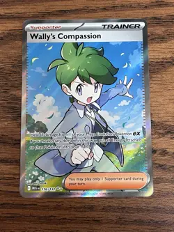 Pokemon TCG Wallys Compassion 176/133 Full Art Trainer Mega Evolutions - Image 1