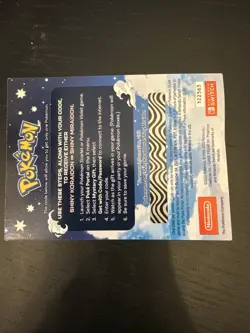 Shiny Miraidon Koraidon Code GameStop Pokemon - Unused Code - Image 2