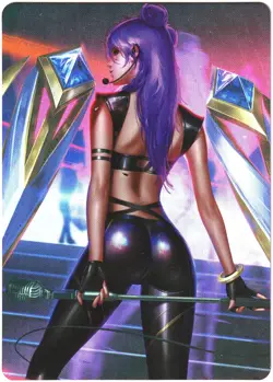 ACG Hentai sexy Card - Kai'Sa - League of Legends - Full Art foil sexy waifu ¥¥ - Image 1