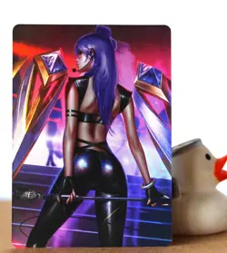 ACG Hentai sexy Card - Kai'Sa - League of Legends - Full Art foil sexy waifu ¥¥ - Image 4