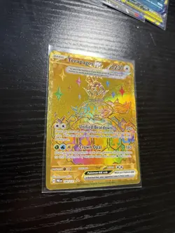 Pokemon TCG Terapagos EX Prismatic Evolutions Gold Hyper Rare Card 180/131 - Image 4