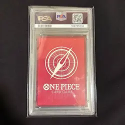 PSA10 Nami Leader Parallel Sumi-e Art OP03 One Piece Card GEM MINT - Image 2