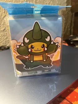 Pokemon Center Japan Kaiju Mania Pikachu Card Deck Box ~ US SELLER - Image 1