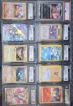 Pokemon Graded CGC/PSA/BGS- 10 Card Lot - Image 1