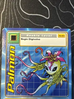 Palmon TB-03 Digimon Promo Card 2000 Taco Bell Exclusive Vintage LP Condition - Image 3