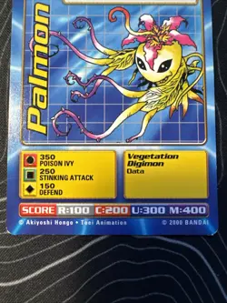 Palmon TB-03 Digimon Promo Card 2000 Taco Bell Exclusive Vintage LP Condition - Image 4