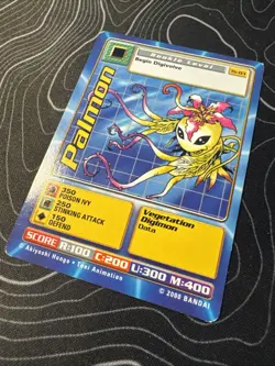 Palmon TB-03 Digimon Promo Card 2000 Taco Bell Exclusive Vintage LP Condition - Image 5