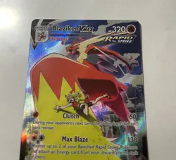 Pokemon Blaziken VMAX TG15/TG30 Silver Tempest Trainer Gallery Card - Image 2