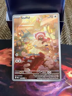 Stufful IR 154/132 MEG Mega Evolution Pokemon Card TCG - NM - Image 1