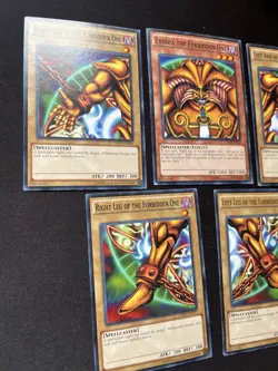 | Yugioh Exodia The Forbidden One FULL 5 Card Set LDK2-ENY04-08 Common NM/LP | - Image 2