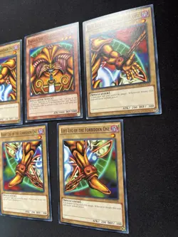| Yugioh Exodia The Forbidden One FULL 5 Card Set LDK2-ENY04-08 Common NM/LP | - Image 3