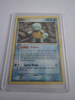 Pokemon TCG Ditto EX Delta Species Card 64/113 Regular Common NM - Image 1