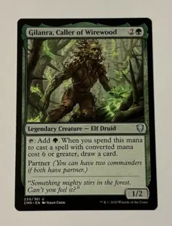 MTG Gilanra, Caller of Wirewood - Commander Legends NM - Image 1