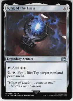 Ring of the Lucii 269 MTG Normal FINAL FANTASY - Image 1