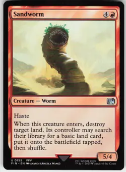 Sandworm 155 MTG Normal FINAL FANTASY - Image 1