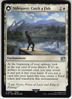 Sidequest: Catch a Fish 31 MTG Normal FINAL FANTASY - Image 1