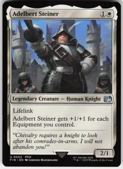 Adelbert Steiner 3 MTG Normal FINAL FANTASY - Image 1