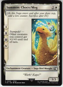 Summon: Choco/Mog 35 MTG Normal FINAL FANTASY - Image 1