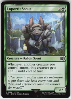 Loporrit Scout 192 MTG Normal FINAL FANTASY - Image 1