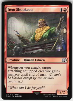 Item Shopkeep 142 MTG Normal FINAL FANTASY - Image 1