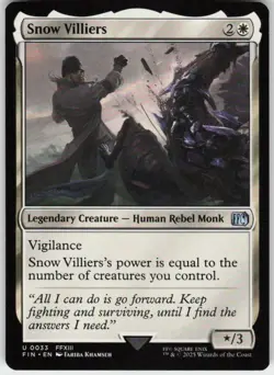 Snow Villiers 33 MTG Normal FINAL FANTASY - Image 1