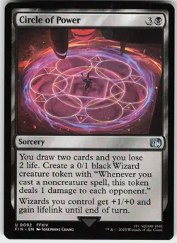 Circle of Power 92 MTG Normal FINAL FANTASY - Image 1