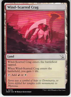 Wind-Scarred Crag 276 MTG Normal March of the Machine - Image 1